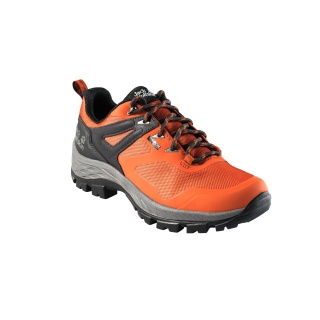 Jack Wolfskin Buty trekkingowe Rebellion Guide Texapore Low (Trekking, wodoodporne, 100% bez PFC) pomarańczowe męskie